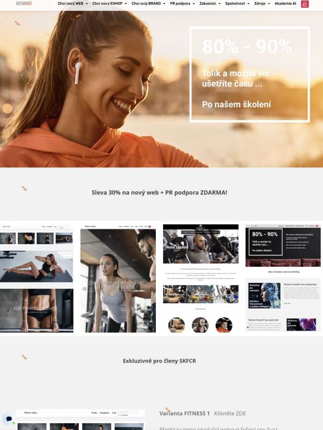 Novinka pro fitness a kulturistiku: Úžasné webové řešení a bonusy!